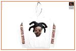 Kodak Black x Vlone Zombie White Hoodie VL2309