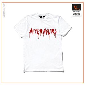 The Weeknd x Vlone After Hours Blood Drip T-Shirt VL2409