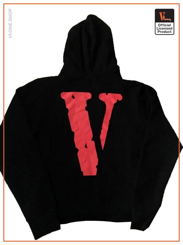 Vlone 2Pac Black Hoodie VL2309