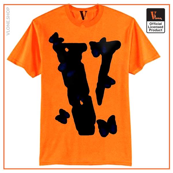 Vlone Black Shape Butterfly T-Shirt VL2409