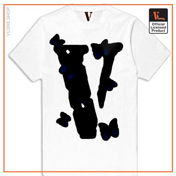 Vlone Black Shape Butterfly T-Shirt VL2409