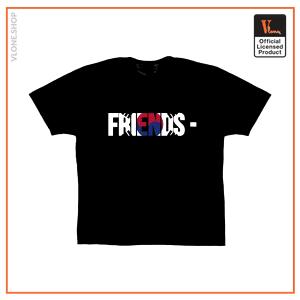 FRIENDS  KOR T-SHIRT  BLACK VL2409