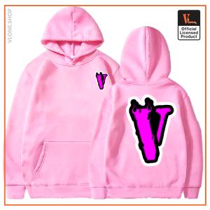 Vlone Palm Angels V Print Hoodie VL2409