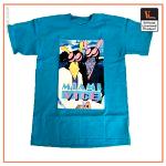 Vlone Miami Vice Tee - Blue VL2309