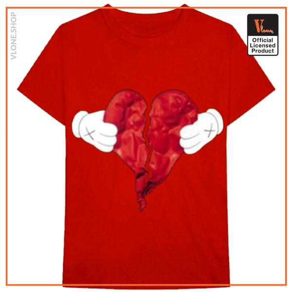 Vlone X Broken Heart T-Shirt VL2409