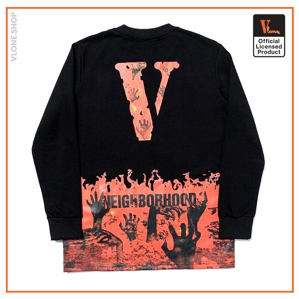 Vlone x Neighborhood Crewneck Sweatshirt VL2409