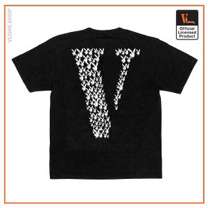 Vlone x Playboy Carti Bunny Black T-Shirt VL2309
