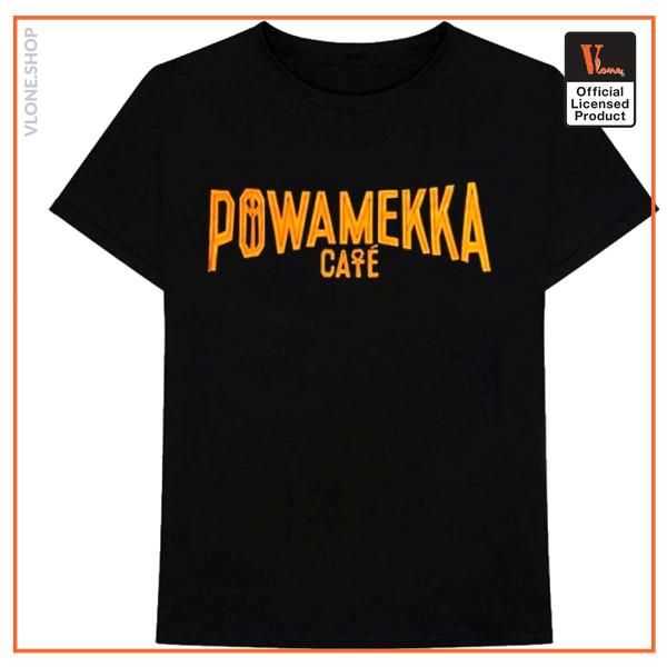 Vlone x Tupac Powamekka Cafe Black T-Shirt VL2309