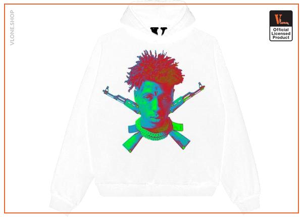 Vlone x NBA Young Boy Sticks Hoodie VL2409